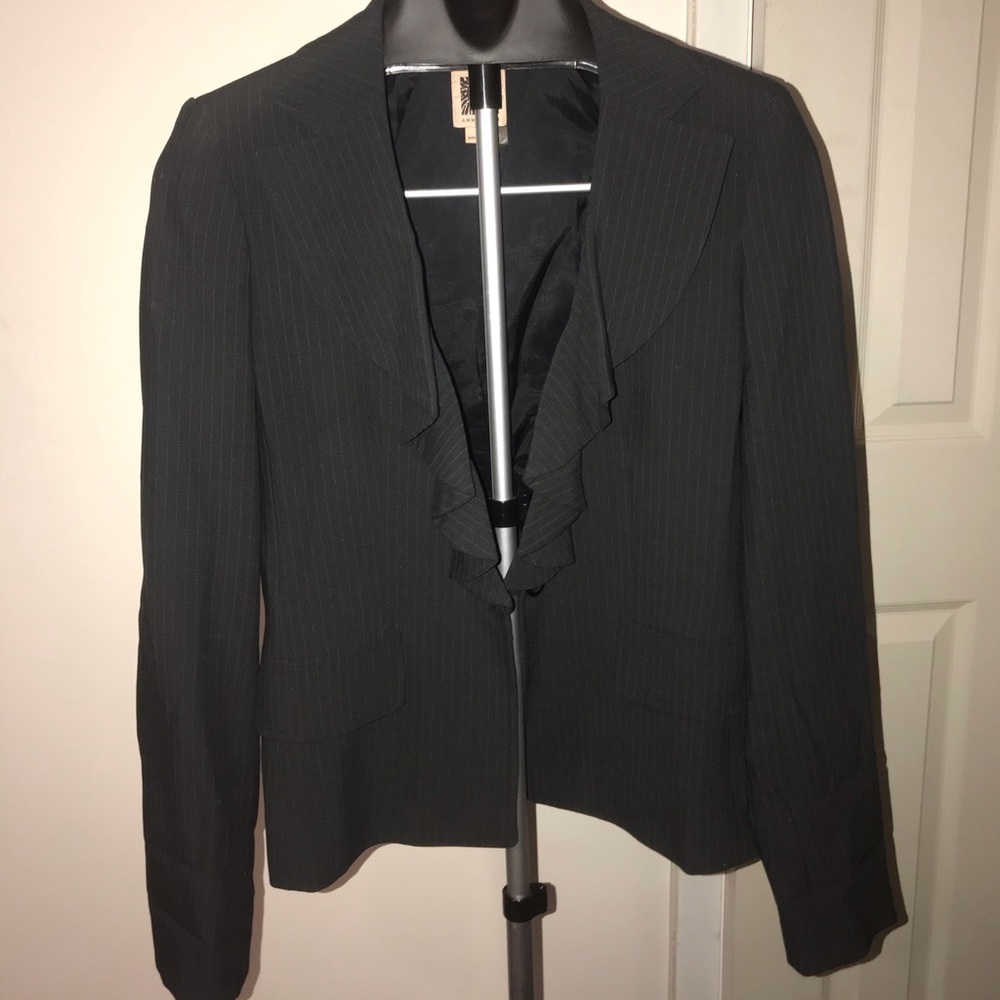 Anne Klein Suit Jacket with Stripes